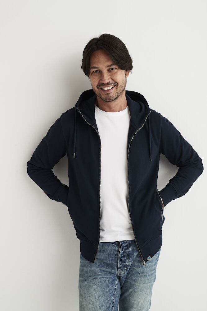 Men's french terry zip cheap hoodie