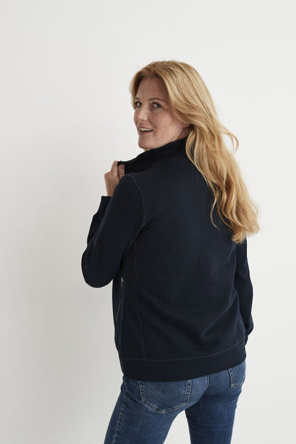 Cottover Ladies Heavyweight Zip-Up Sweatshirt | GOTS | French Terry Organic Cotton | S-2XL