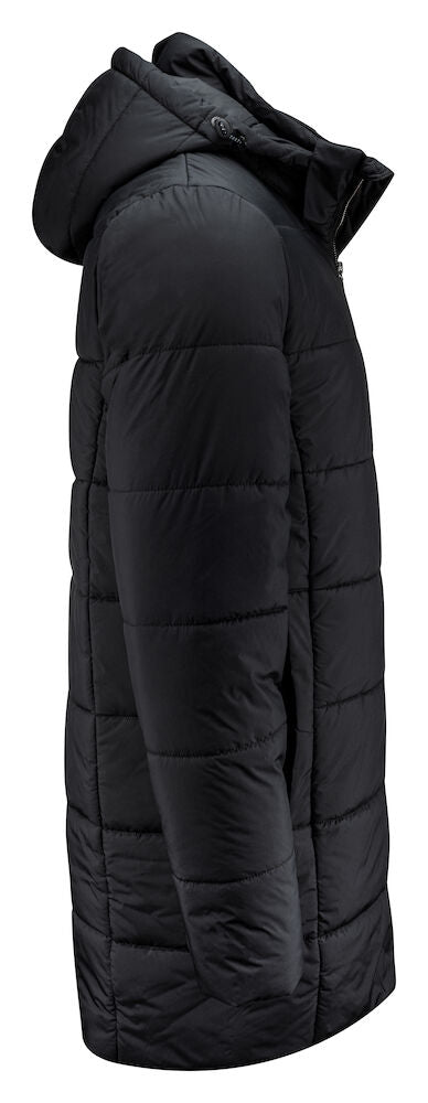 James Harvest Nordmont Mens Padded Winter Coat | Recycled | Navy or Black | S-3XL