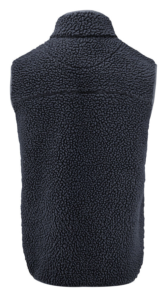 Mens black sales fleece gilet