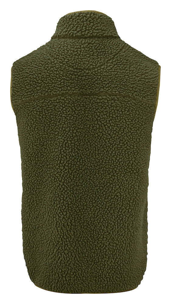 James Harvest Kingsley Mens Sherpa Fleece Gilet | Super Heavyweight Body Warmer | 3 Colours | S-3XL - Gilet - Logo Free Clothing