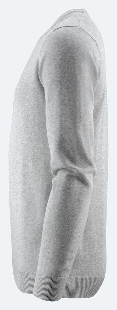 James Harvest Ashland Mens Cotton Jumper | U-Neck Knitwear | Soft Touch | 3 Colours | S-3XL