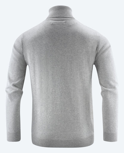 James Harvest Ashland Mens Cotton Jumper | Turtle Neck Knitwear | Soft Touch | 3 Colours | S-3XL - Knitwear - Logo Free Clothing