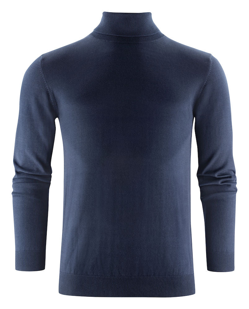 James Harvest Ashland Mens Cotton Jumper | Turtle Neck Knitwear | Soft Touch | 3 Colours | S-3XL