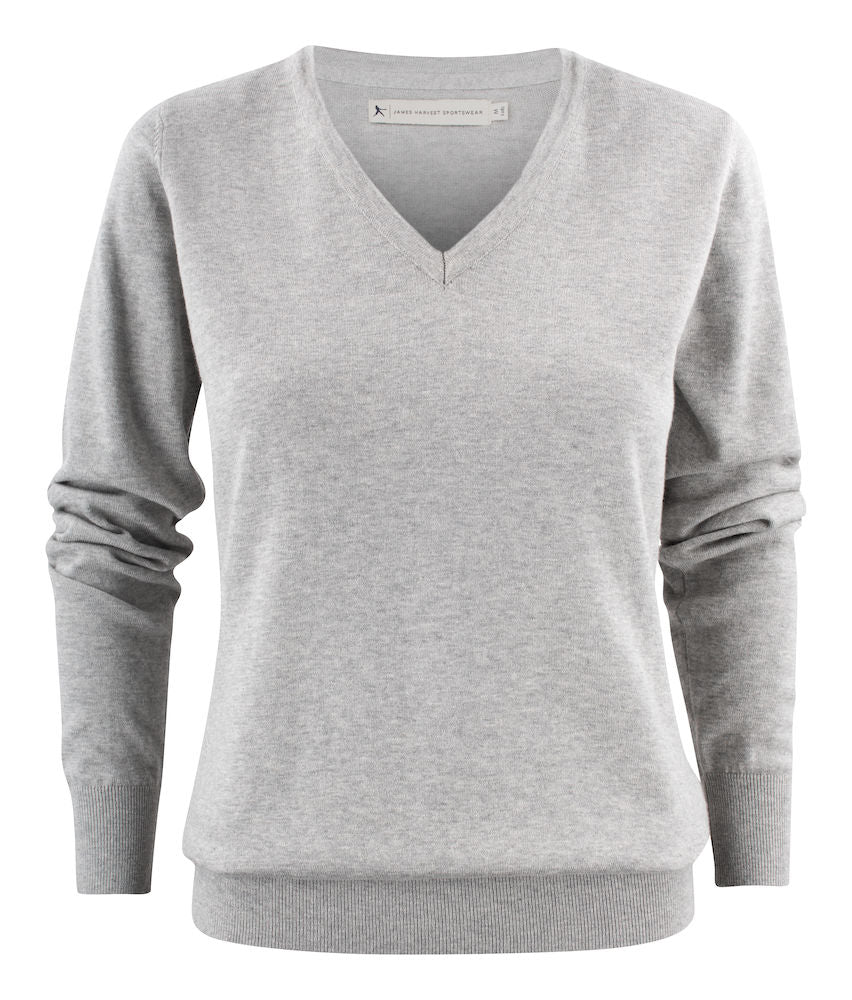 V neck cotton jumper on sale ladies