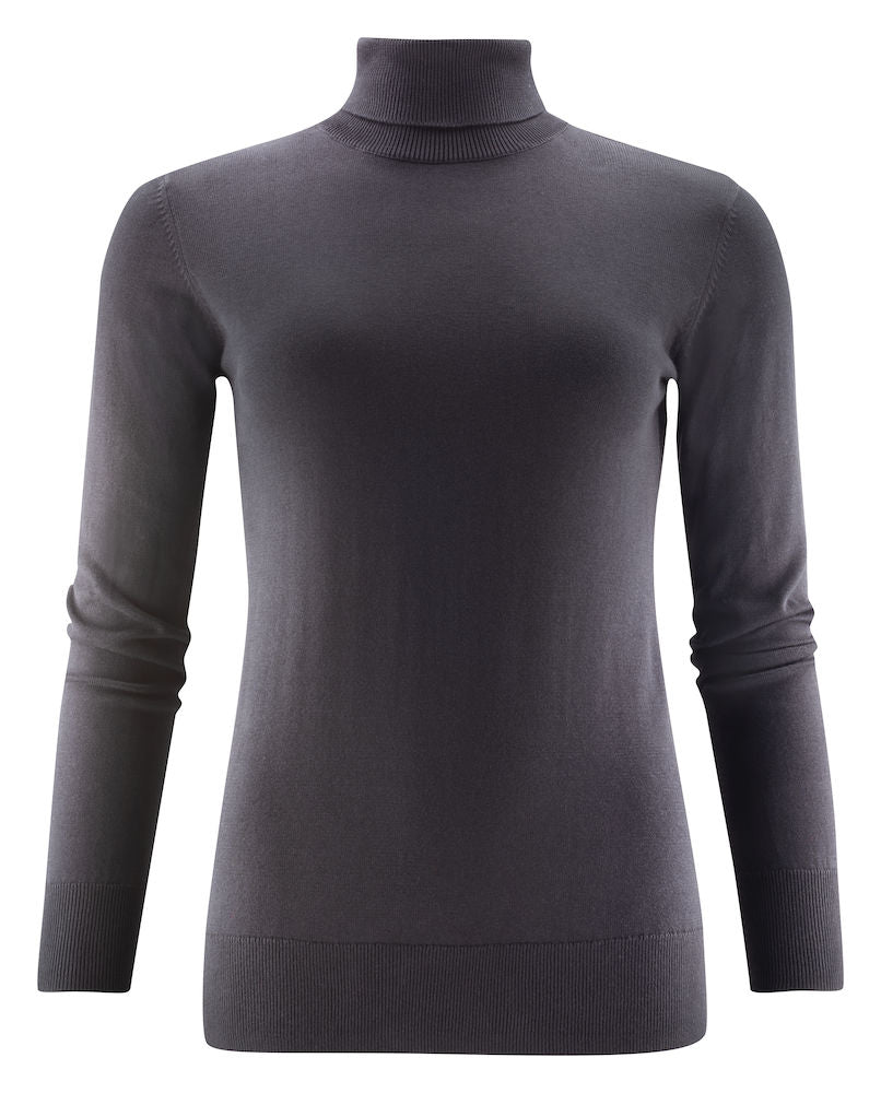 James Harvest Ashland Ladies Cotton Jumper | Turtle Neck Knitwear | Soft Touch | 3 Colours | XS-2XL