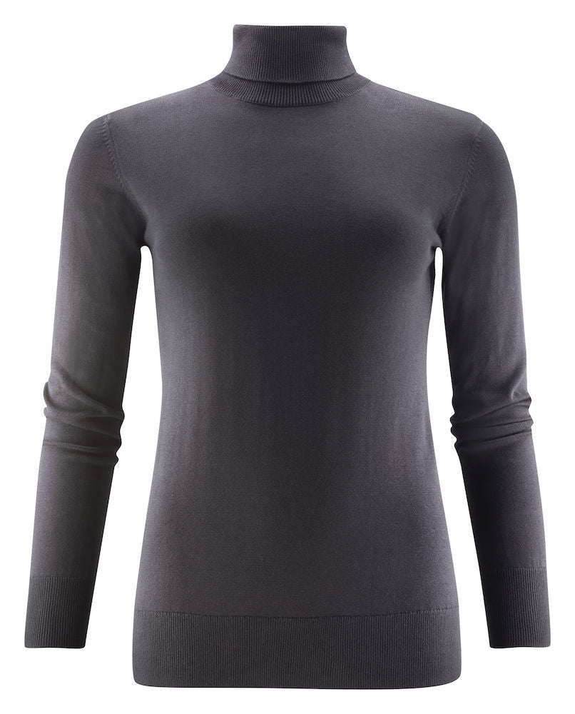 James Harvest Ashland Ladies Cotton Jumper | Turtle Neck Knitwear | Soft Touch | 3 Colours | XS-2XL - Knitwear - Logo Free Clothing