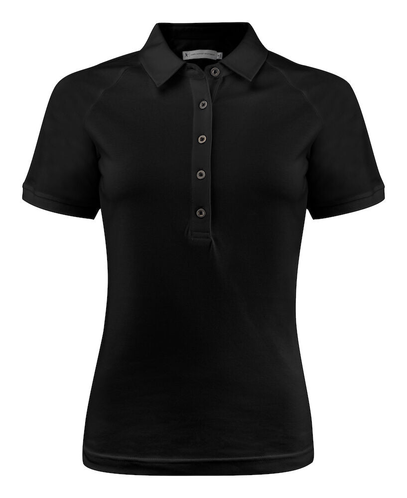 James Harvest Brookings Ladies Polo Shirt | Stretch | Sustainable Polyester Blend | 5 Colours | XS-2XL - Polo Shirt - Logo Free Clothing