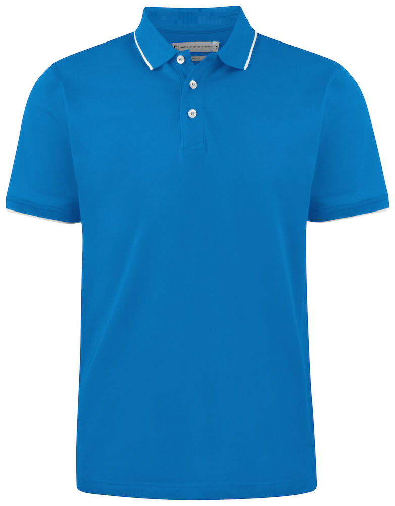 James Harvest Greenville Mens Polo Shirt | Regular Fit | Soft Cotton Stretch | 6 Colours | S-4XL - Polo Shirt - Logo Free Clothing