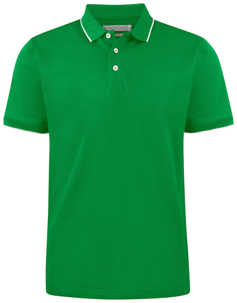 James Harvest Greenville Mens Polo Shirt | Regular Fit | Soft Cotton Stretch | 6 Colours | S-4XL - Polo Shirt - Logo Free Clothing