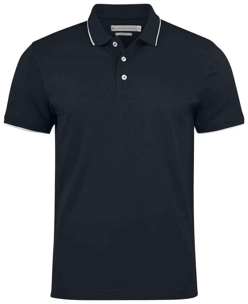 James Harvest Greenville Mens Polo Shirt | Slim Fit | Soft Cotton Stretch | 6 Colours | S-2XL