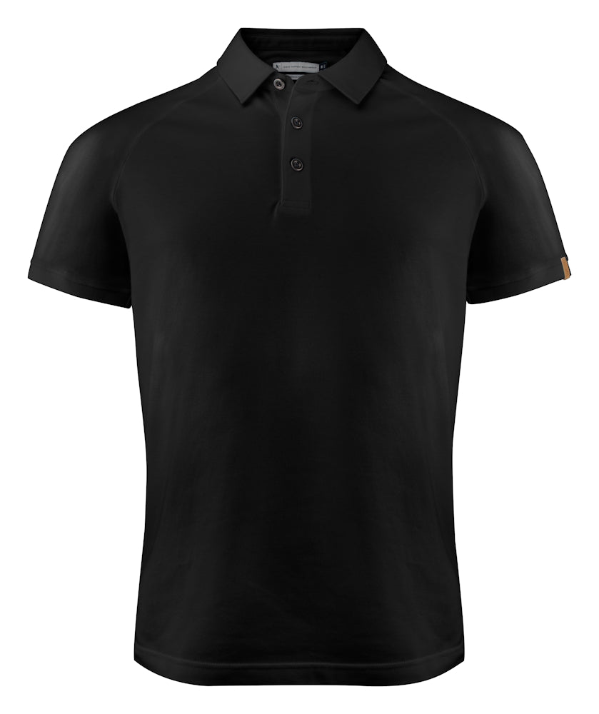 James Harvest Brookings Mens Polo Shirt | Slim Fit | Sustainable Polyester Blend | 4 Colours | S-2XL - Polo Shirt - Logo Free Clothing