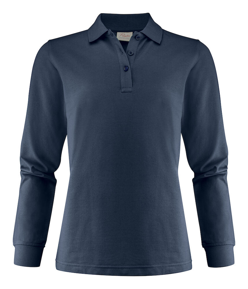 James Harvest Surf Pro Ladies Polo Shirt | Long Sleeve | Organic | Recycled | 7 Colours | XS-2XL