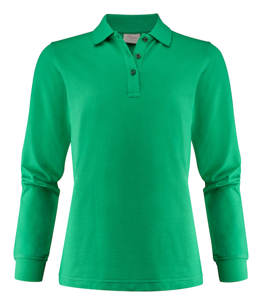 James Harvest Surf Pro Ladies Polo Shirt | Long Sleeve | Organic | Recycled | 7 Colours | XS-2XL