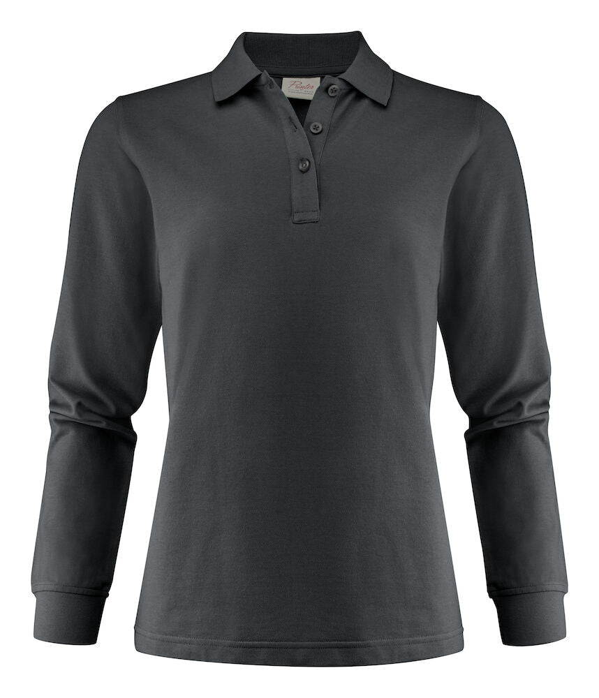 James Harvest Surf Pro Ladies Polo Shirt | Long Sleeve | Organic | Recycled | 7 Colours | XS-2XL