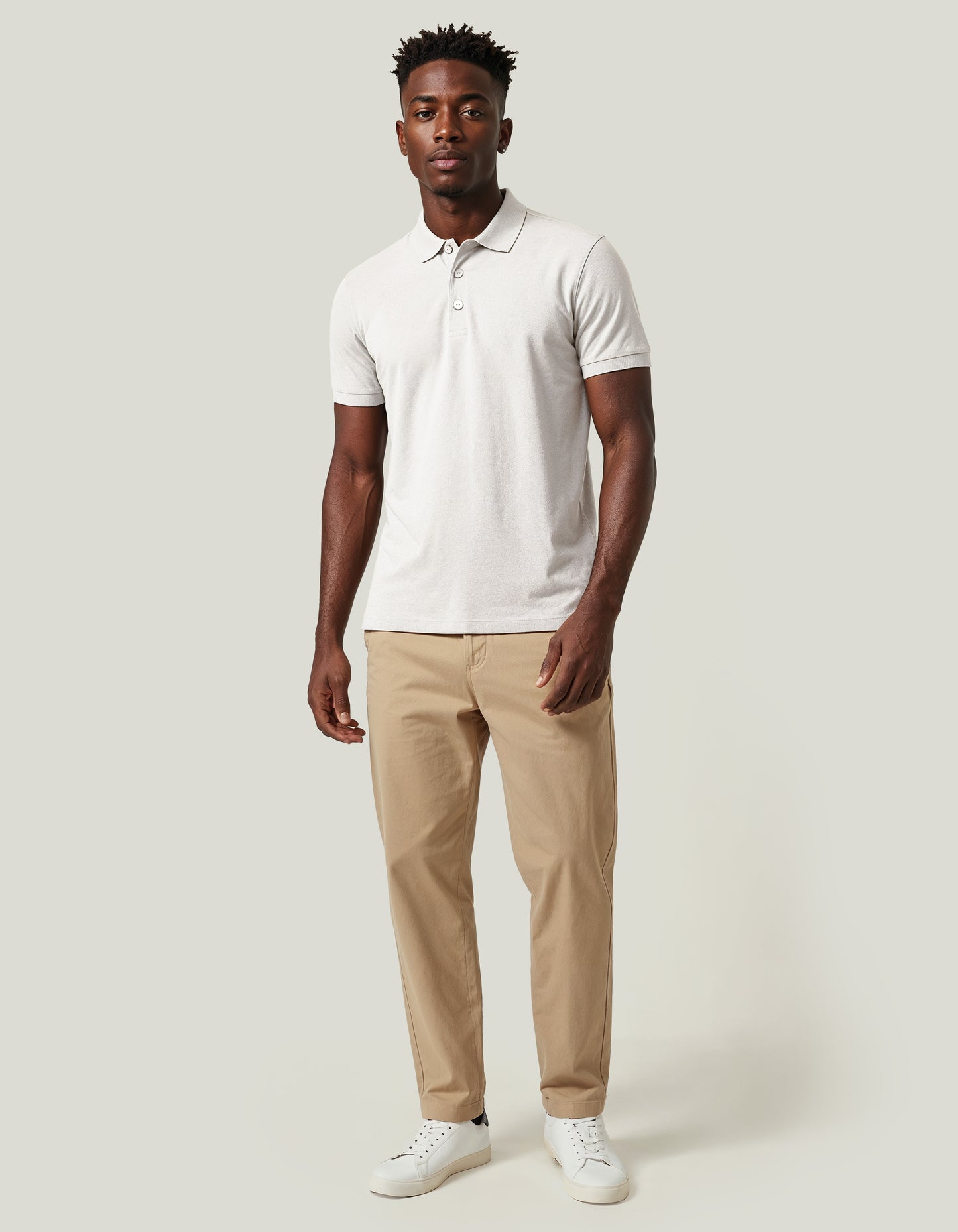 Untagged Movement Polo Regular Fit | Unisex | Organic | Vegan | Piqué Knit | 15 Colours | 2XS-5XL