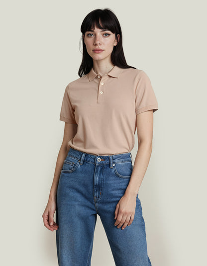 Untagged Movement Polo Regular Fit | Unisex | Organic | Vegan | Piqué Knit | 15 Colours | 2XS-5XL