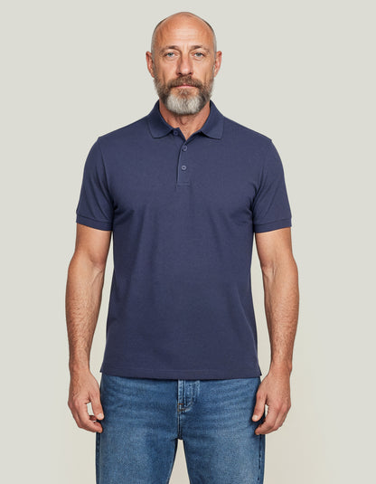 Untagged Movement Polo Regular Fit | Unisex | Organic | Vegan | Piqué Knit | 15 Colours | 2XS-5XL