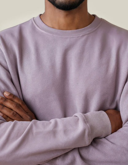 Untagged Movement Crewneck Regular Fit Sweatshirt | Organic | Recycled | Vegan | Unisex | 15 Colours | 2XS-5XL