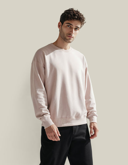 Untagged Movement Crewneck Loose Fit Sweatshirt | Organic | Recycled | Vegan | Unisex | 4 Colours | 2XS-3XL