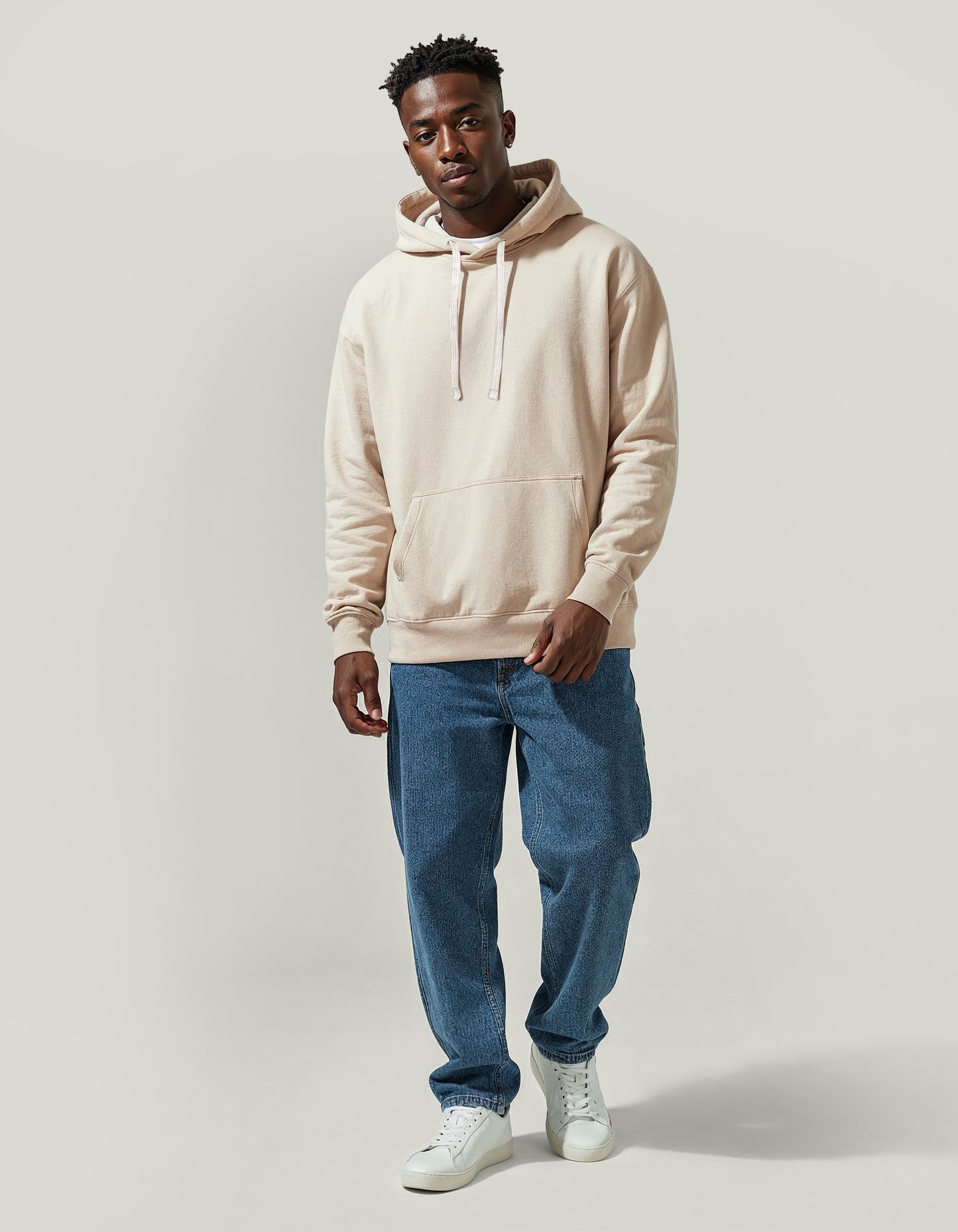 Untagged Movement Hoodie Loose Fit | Unisex | Organic | Recycled | Vegan | 4 Colours | 2XS-3XL