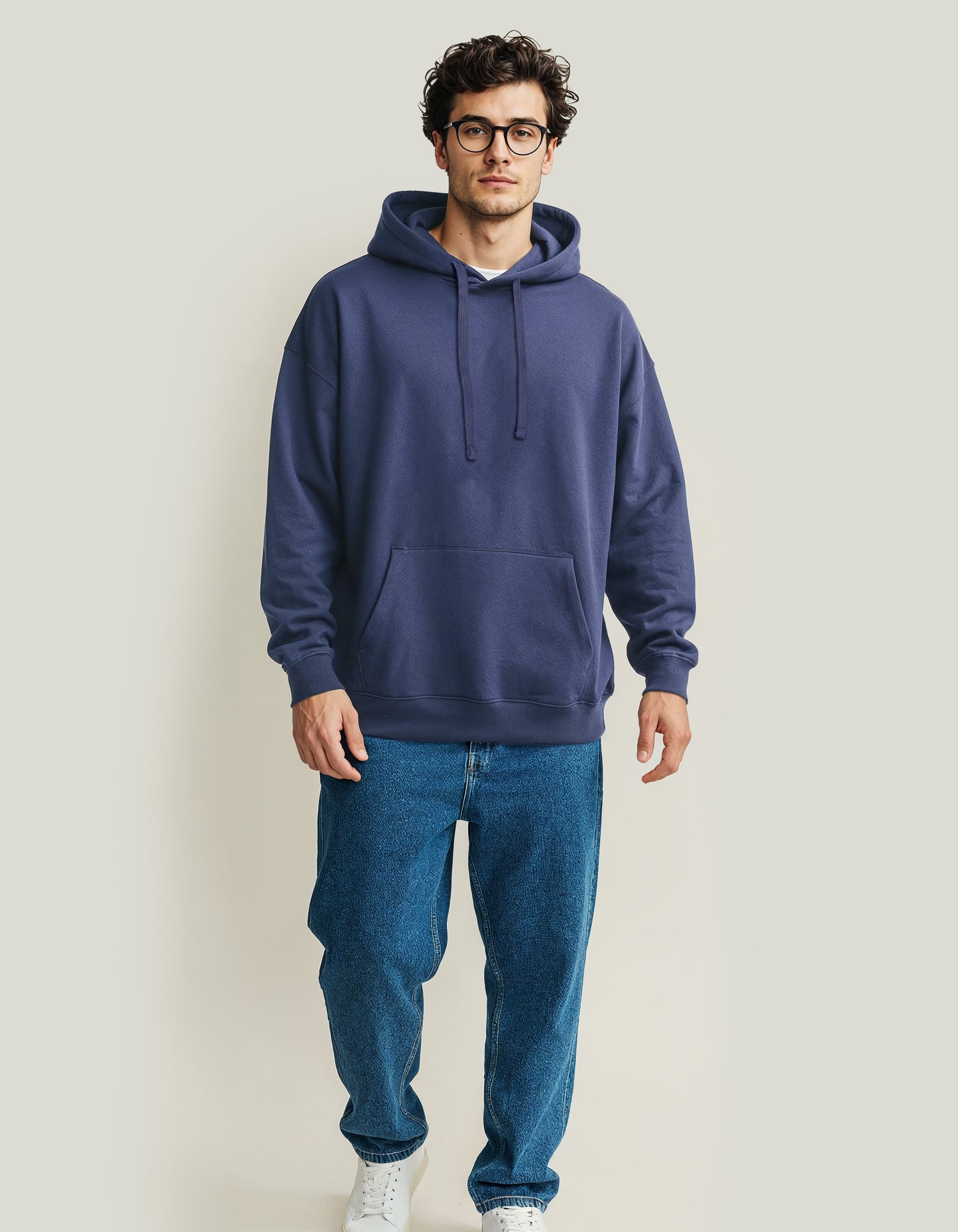 Untagged Movement Hoodie Loose Fit | Unisex | Organic | Recycled | Vegan | 4 Colours | 2XS-3XL