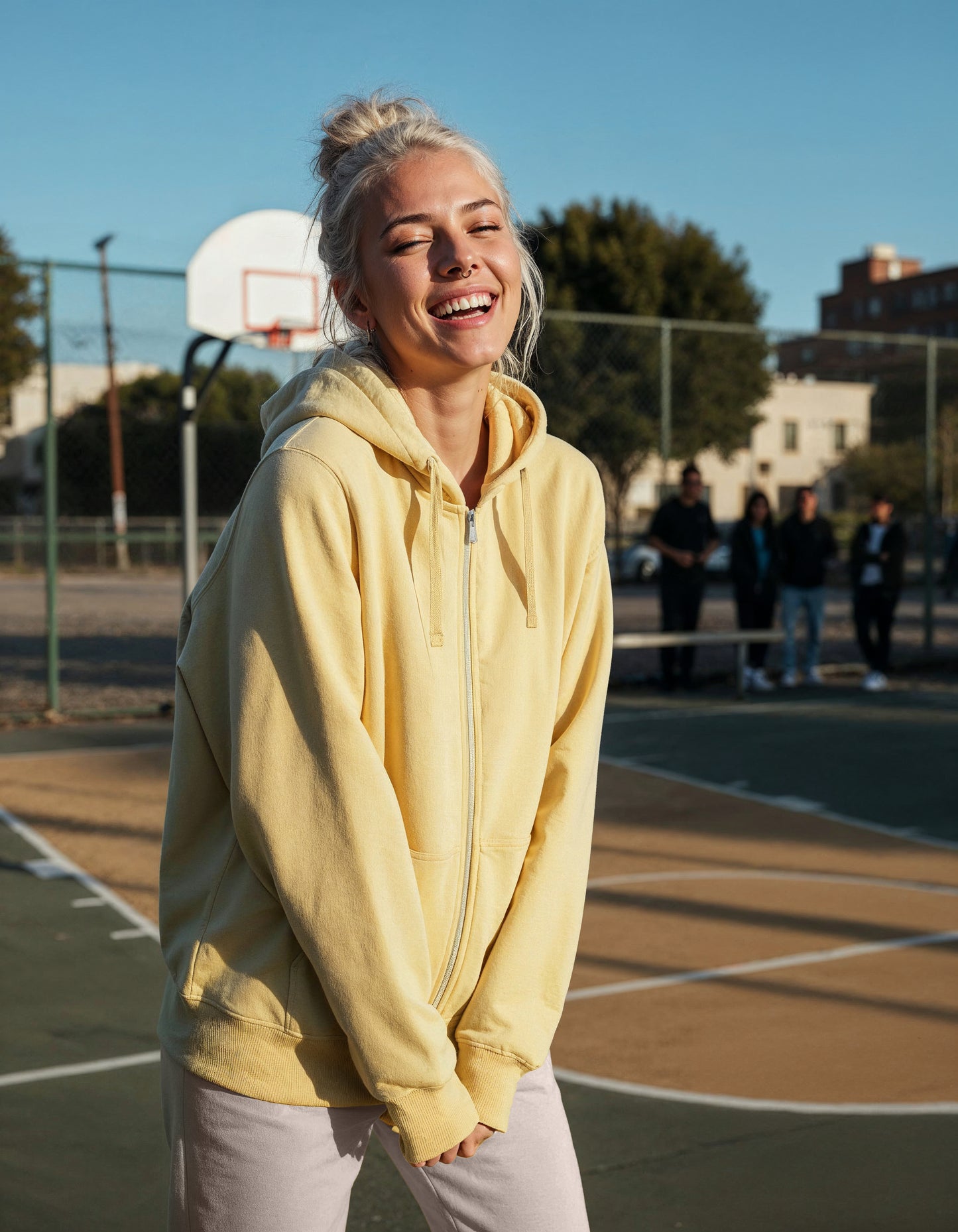 Untagged Movement Full Zip Hoodie Regular Fit | Organic | Recycled | Vegan | Unisex | 15 Colours | 2XS-5XL