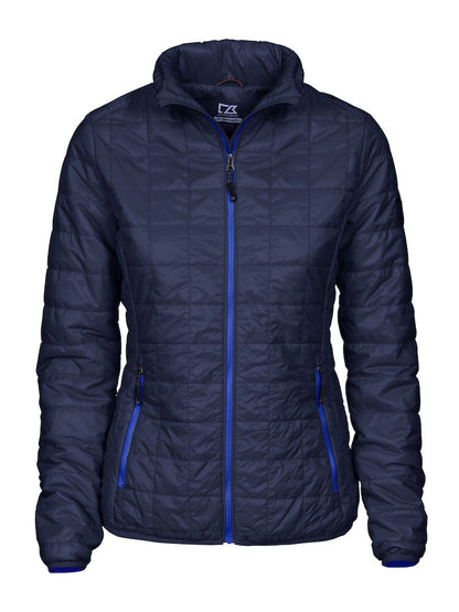 Cutter & Buck Rainier Ladies Jacket | Lightweight Packable | Hood | Padded | 4 Colours | XS-2XL