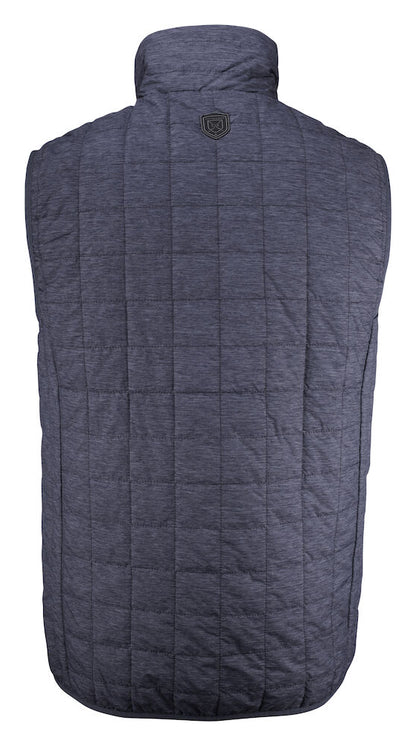 Cutter & Buck Rainier Mens Body Warmer | Lightweight | Packable | Hood | Blue or Black | S-4XL