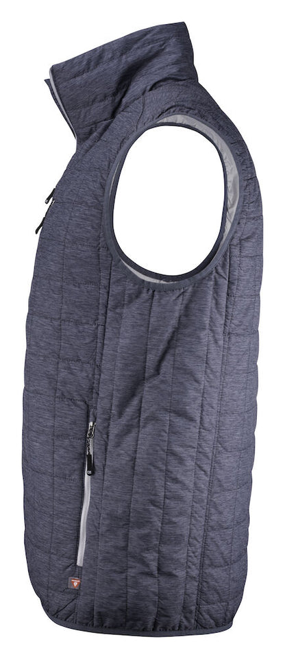 Cutter & Buck Rainier Mens Body Warmer | Lightweight | Packable | Hood | Blue or Black | S-4XL