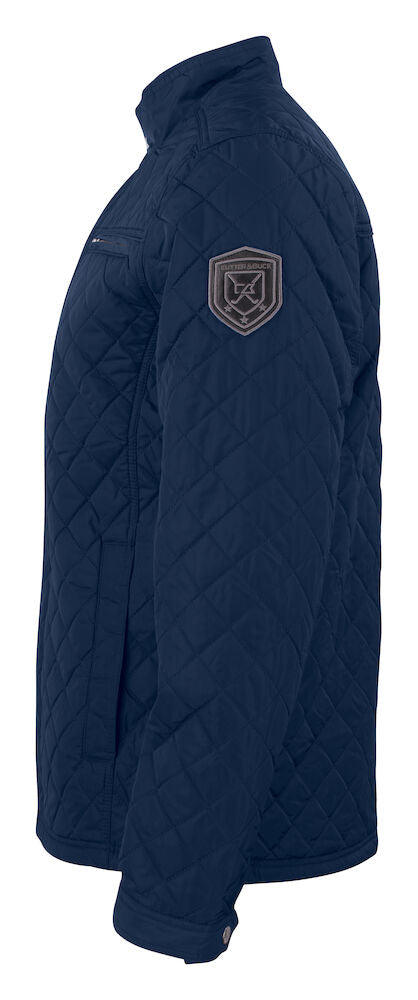 Cutter & Buck Parkdale Mens Quilted Jacket | Full Zip | Lightly Padded | Navy | S-4XL