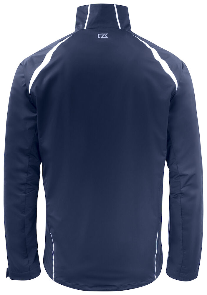 Cutter & Buck North Shore Mens Golf Jacket | Lightweight | Waterproof | Navy/Black | S-4XL