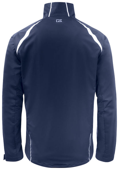 Cutter & Buck North Shore Mens Golf Jacket | Lightweight | Waterproof | Navy/Black | S-4XL