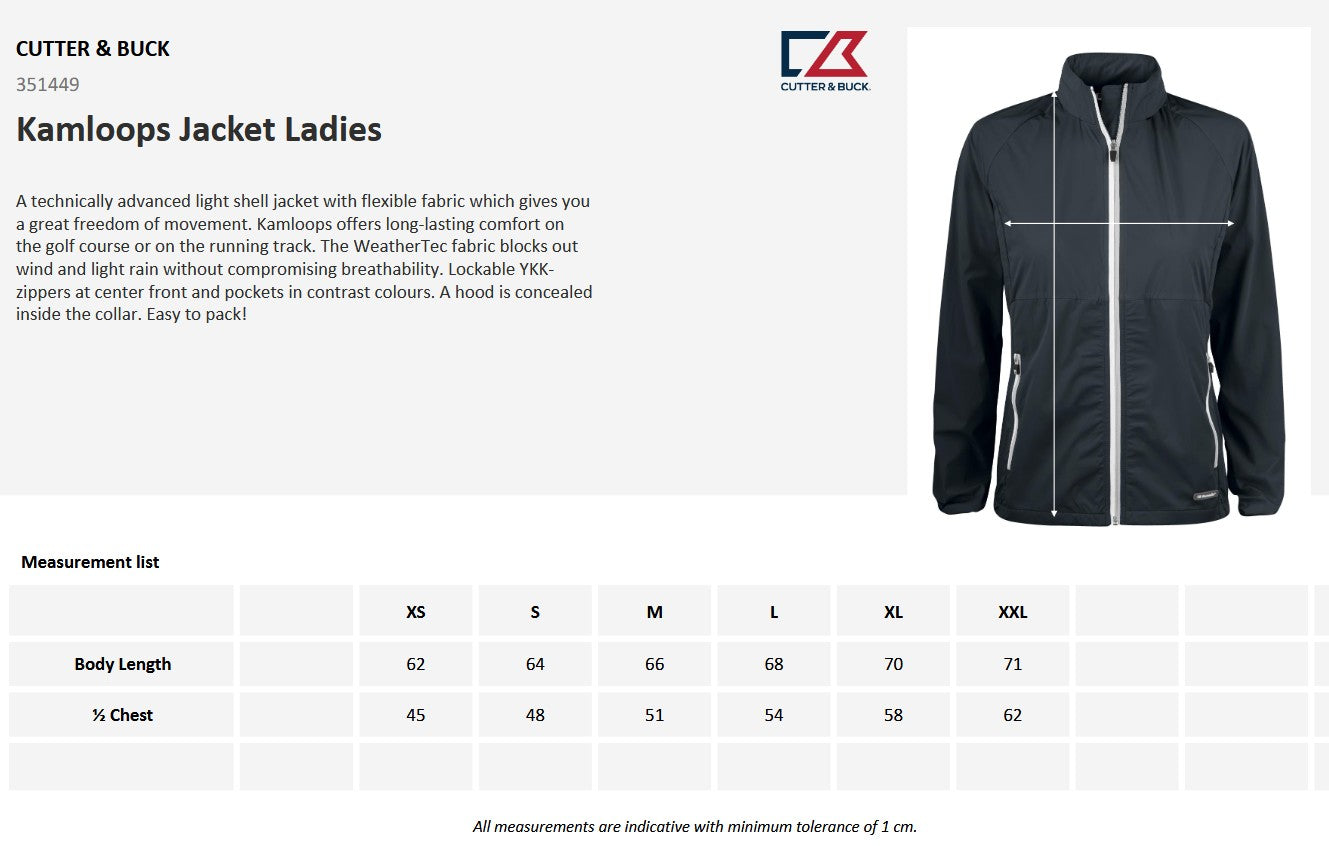 Cutter & Buck Kamloops Ladies Lightweight Softshell Jacket | Showerproof | Hood | 4 Colours | XS-2XL