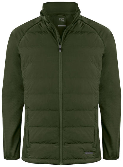 Cutter & Buck Oak Harbor Mens Hybrid Jacket | Quilted Body | 4 Colours | S-4XL