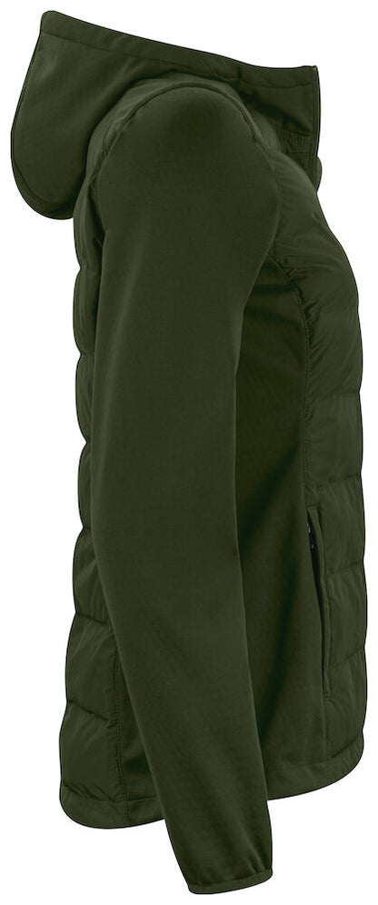 Cutter & Buck Oak Harbor Ladies Hybrid Jacket | Hooded | Quilted Body | 4 Colours | XS-2XL