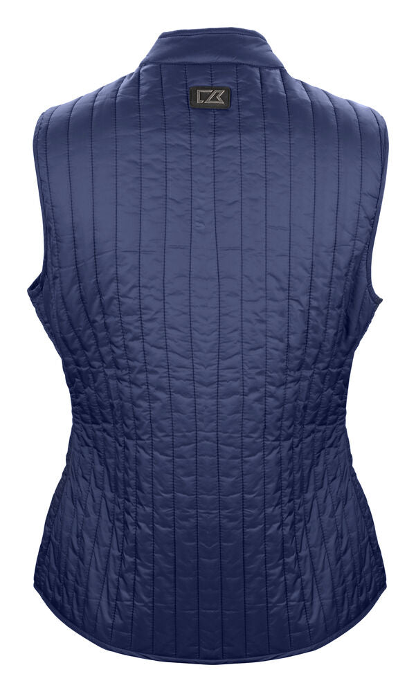 Cutter & Buck Ozette Ladies Padded Body Warmer | Lightweight | Quilted | Navy/Black | XS-2XL