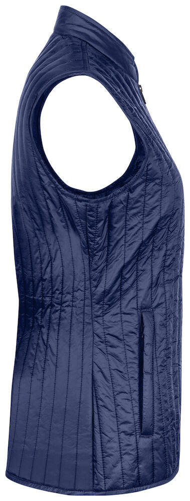 Cutter & Buck Ozette Ladies Padded Body Warmer | Lightweight | Quilted | Navy/Black | XS-2XL