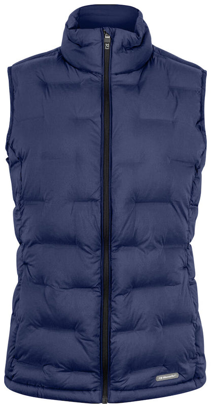 Cutter & Buck Baker Ladies Padded Body Warmer | Lightweight | Stretch | 4 Colours | XS-2XL