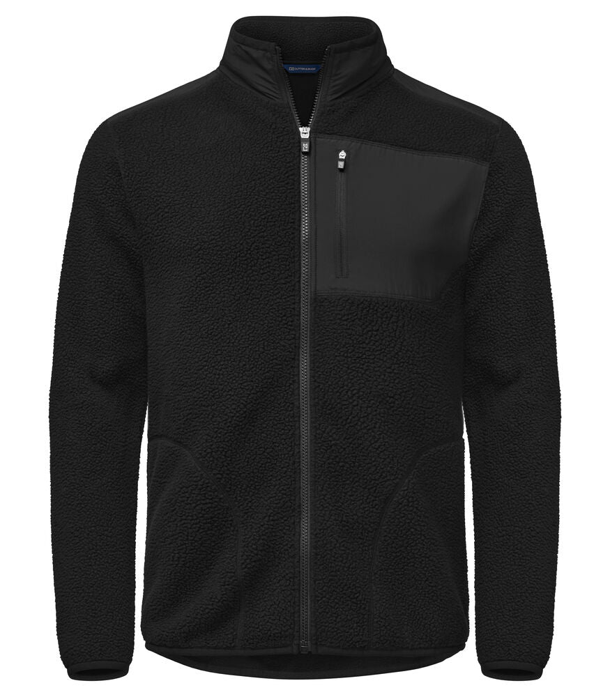Cutter & Buck Cascade Men's Sherpa Fleece Jacket | Full Zip | Warm | 3 Colours | S-4XL - Fleece - Logo Free Clothing