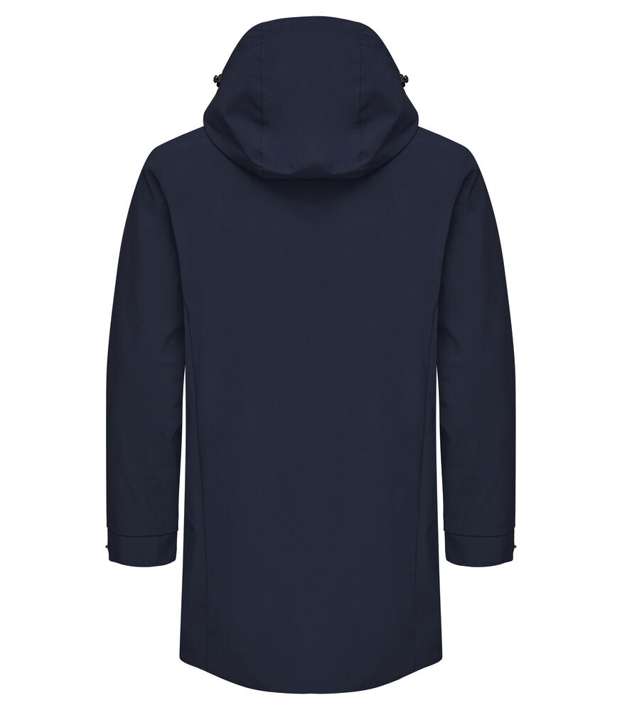 Cutter & Buck Wedderburn Longer Mens Jacket | Waterproof | Hooded | Navy or Black | S-4XL