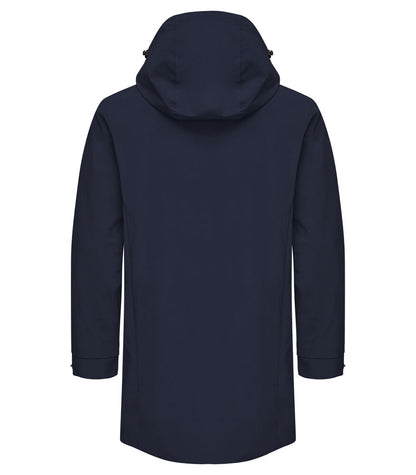 Cutter & Buck Wedderburn Longer Mens Jacket | Waterproof | Hooded | Navy or Black | S-4XL