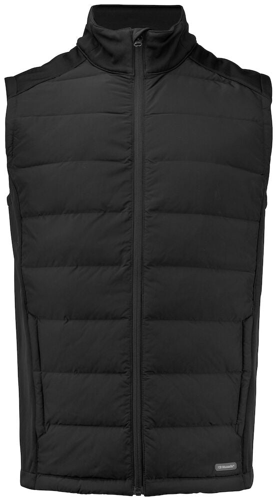 Cutter & Buck Oak Harbor Mens Hybrid Body Warmer | Quilted Body | 3 Colours | S-4XL