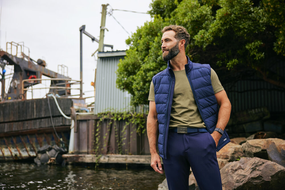 Cutter & Buck Oak Harbor Mens Hybrid Body Warmer | Quilted Body | 3 Colours | S-4XL