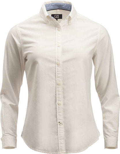 Cutter & Buck Belfair Ladies Oxford Shirt | Long Sleeve | 100% Cotton | 7 Colours | XS-2XL