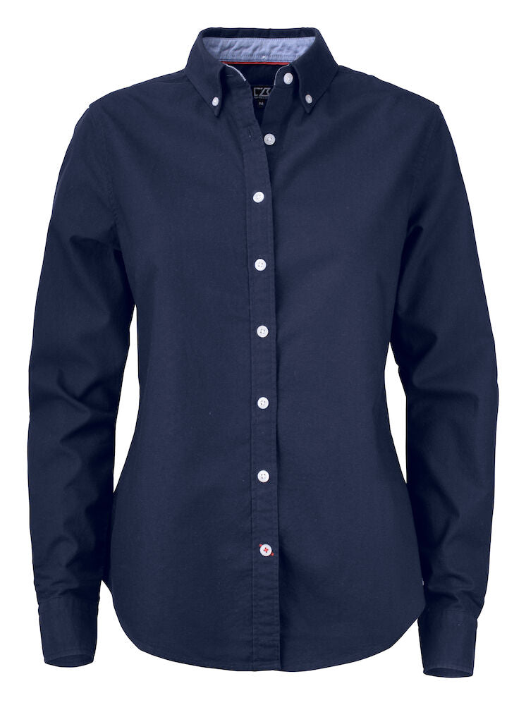 Cutter & Buck Belfair Ladies Oxford Shirt | Long Sleeve | 100% Cotton | 7 Colours | XS-2XL