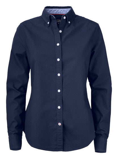 Cutter & Buck Belfair Ladies Oxford Shirt | Long Sleeve | 100% Cotton | 7 Colours | XS-2XL