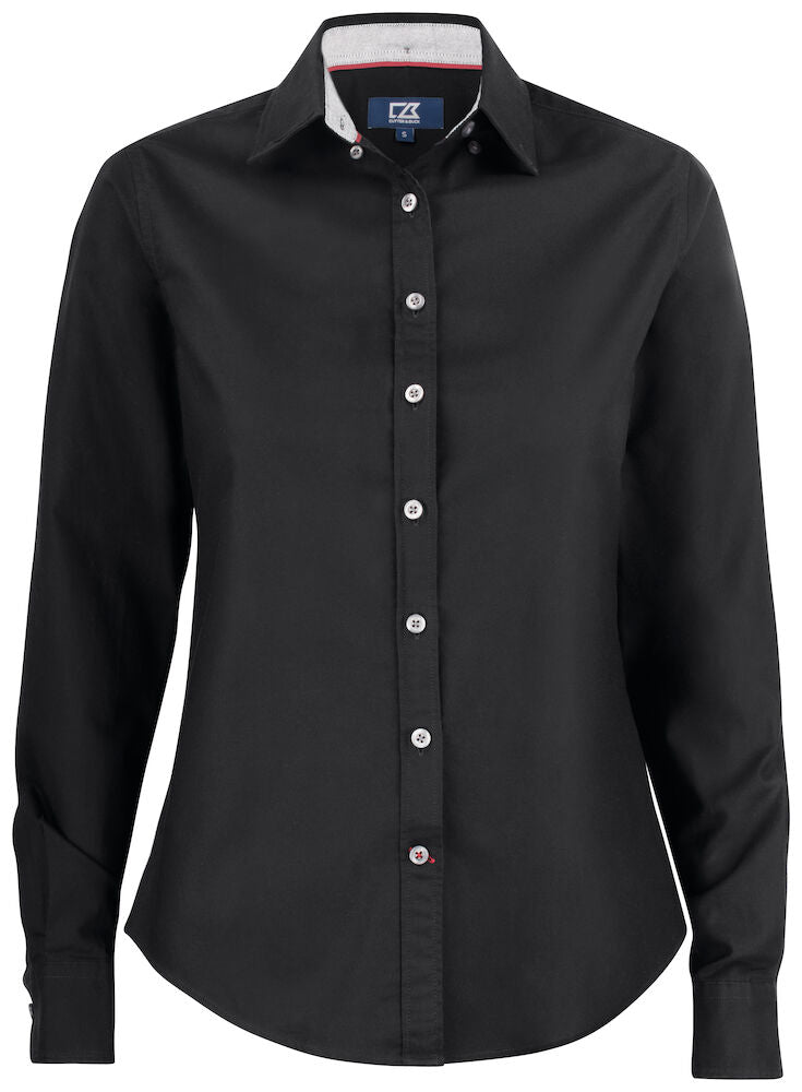 Cutter & Buck Belfair Ladies Oxford Shirt | Long Sleeve | 100% Cotton | 7 Colours | XS-2XL