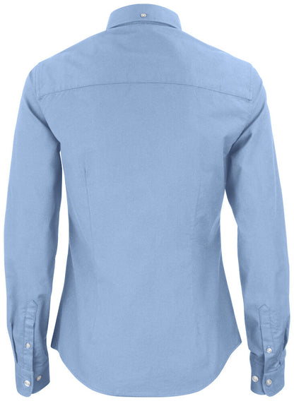 Cutter & Buck Hansville Ladies Oxford Shirt | Stretch Cotton | Long Sleeve | 4 Colours | XS-2XL