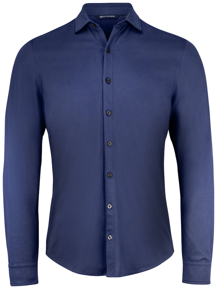 Cutter & Buck Advantage Mens Shirt | Long Sleeve | Breathable | Stretch | 7 Colours | S-4XL